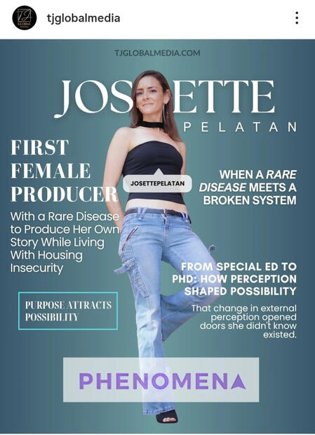 tjglobalmedia: PHENOMENA: Josette Pelatan