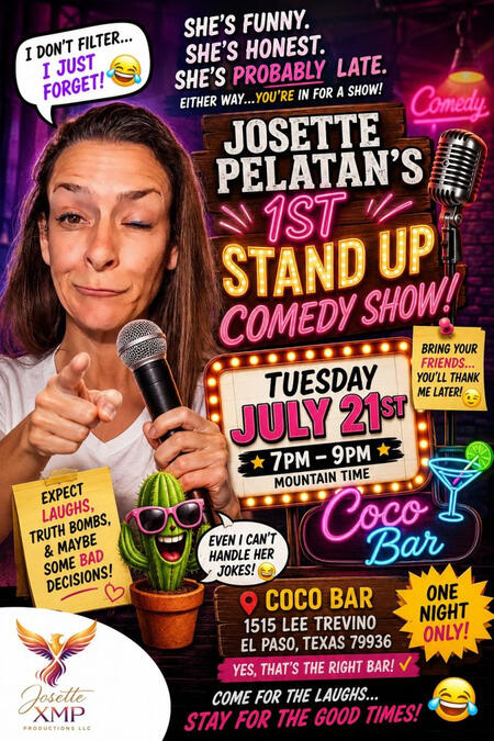First Stand-Up Comedy Show: Josette Pelatan