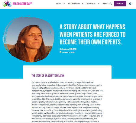 Rare Disease Day: A Story About What Happens When Patients Are Forced to Become their Own Experts - Relapsing MOGAD - Article by